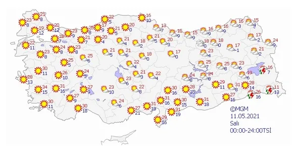 Son dakika: Meteoroloji'den flaş sağanak yağış uyarısı! İstanbul Ankara İzmir hava durumu... - 6
