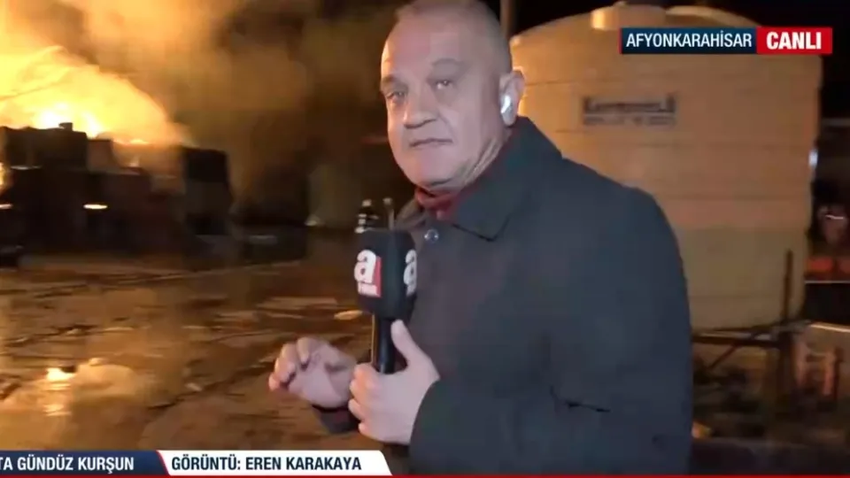 Afyonkarahisar’da fabrika yangını!