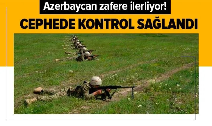 Şuşa'yı işgalden kurtaran Azerbaycan ordusu tüm cephe boyunda kontrolü sağladı
