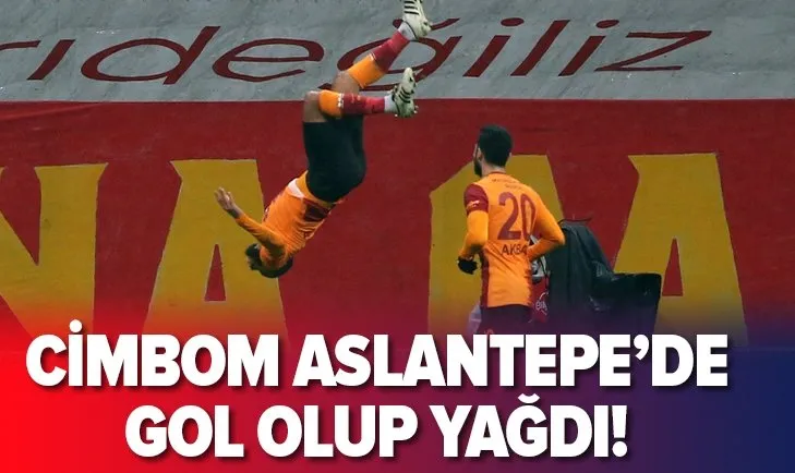 Galatasaray gol olup yağdı! Sarı kırmızılılar Gençlerbirliği'ni farklı skorla geçti