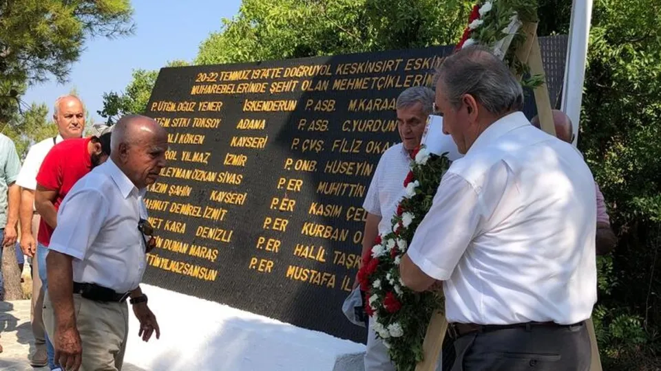 Kıbrıs Barış Harekatı kahramanları 45 yıl sonra aynı yerde