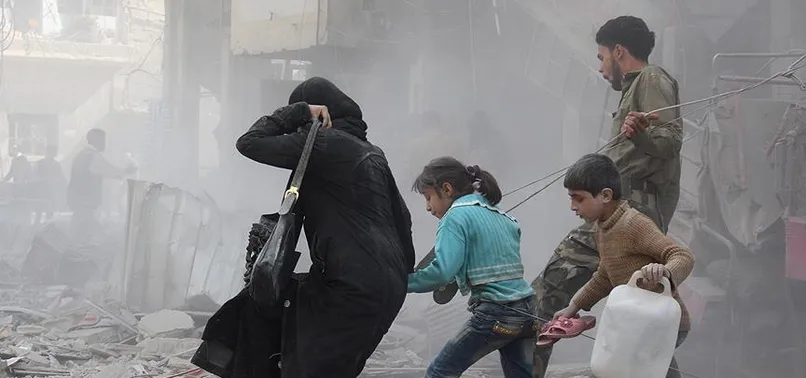 Suriye'de rejim Duma'yı füzelerle vurdu:9 ölü