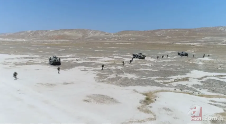Azerbaycan-Türkiye ortak askeri tatbikatından yeni görüntüler 10