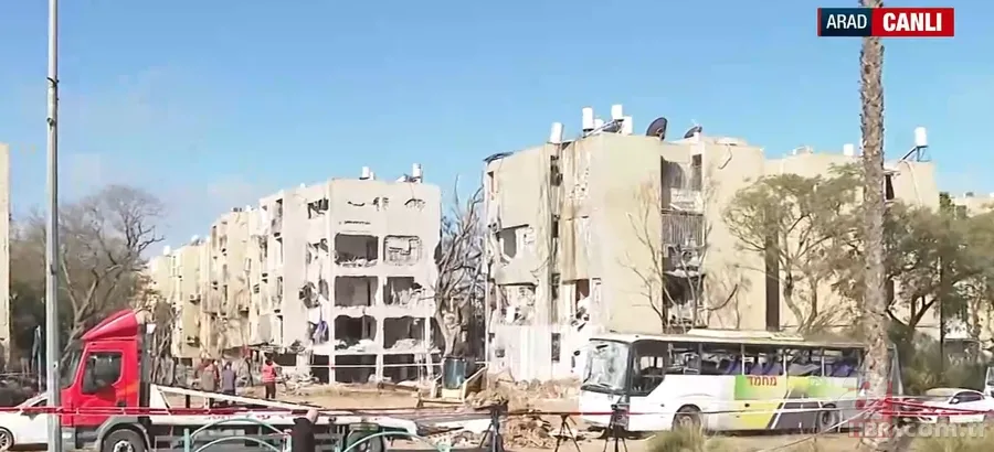 Demir Kubbe delik deşik! A Haber İsrail'deki yıkımı görüntüledi 13