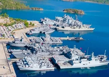 Türkiye dahil 12 ülkeden Akdeniz'de dev tatbikat! NATO ilk görüntüleri yayınladı