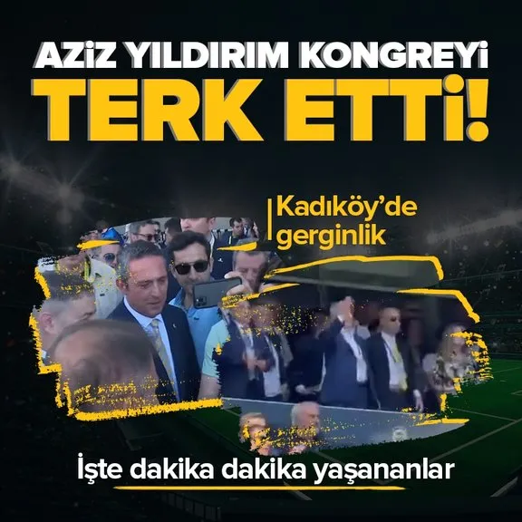 CANLI! Fenerbahçe’de seçim heyecanı başladı! Ali Koç ve Aziz Yıldırım başkanlık için yarışıyor | Gergin dakikalar