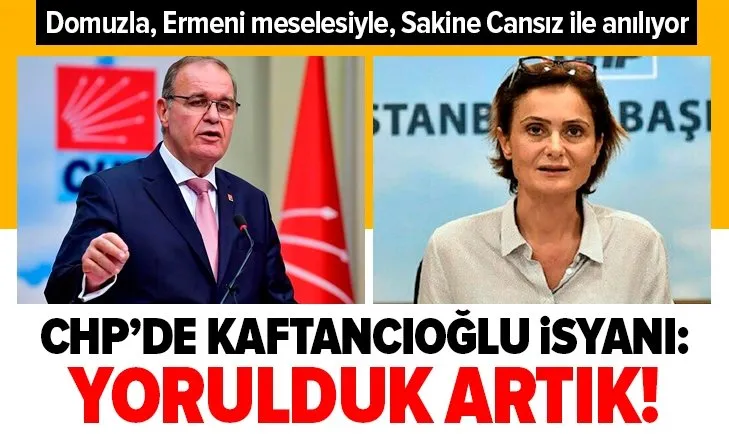 CHP'de Kaftancıoğlu isyanı! Faik Öztrak: Domuzla, Ermeni meselesiyle hatırlanıyor! Bunu taşımaktan yorulduk artık
