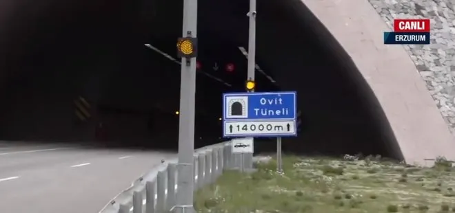 Rize-Erzurum yolu artık 12 ay açık! Ovit Tüneli hizmete girdi yılda 15,5 milyon TL tasarruf sağlandı
