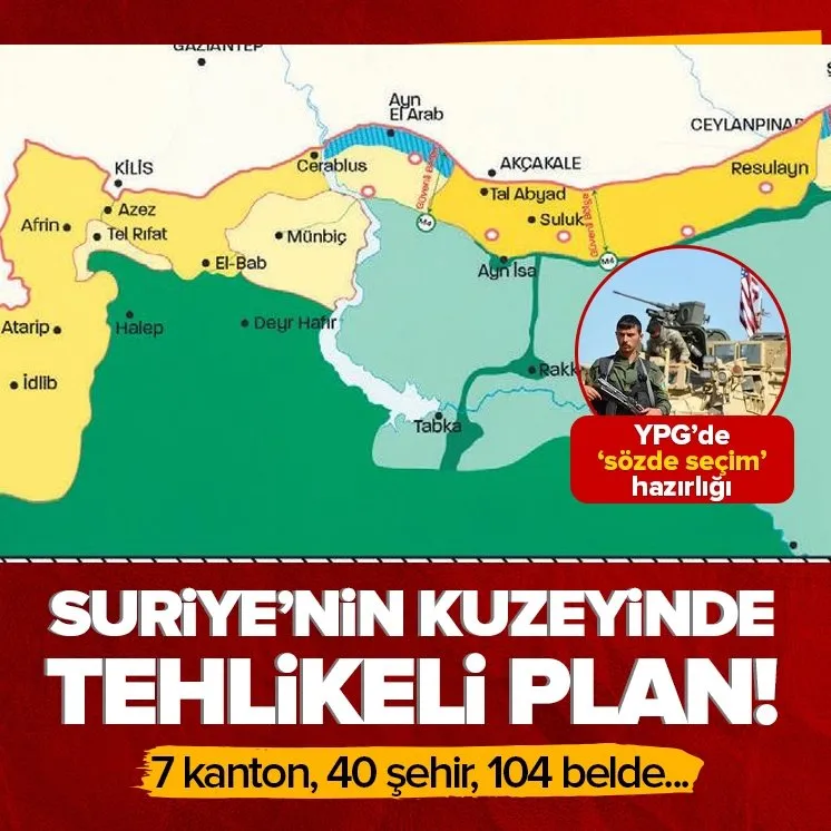PYD/YPG’nin Suriye’nin kuzeyinde ateşle imtihanı!