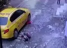 4 yaşındaki çocuk taksinin altında kaldı
