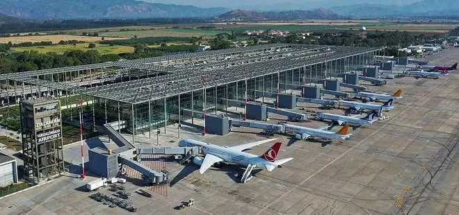 Muğla havalimanlarında yolcu rekoru