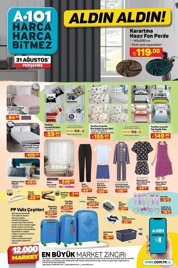 A101 31 Ağustos aktüel ürünler kataloğunda neler var? 3.999 TL’ye akıllı telefon ve tüm kırtasiye malzemeleri A101’de