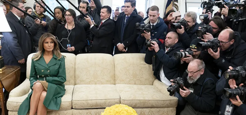 Sosyal medya Melania Trump ile dalga geçti
