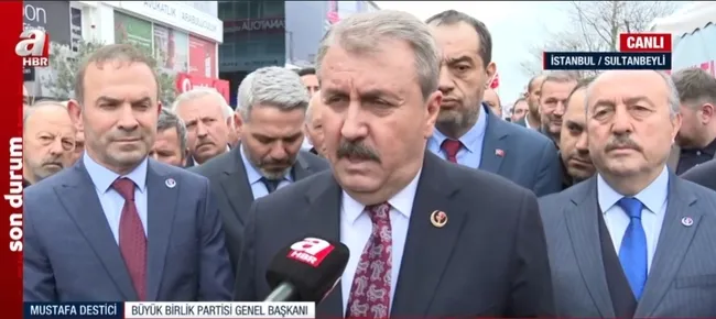 Yerel seçimlere doğru! BBP Genel Başkanı Mustafa Destici A Haber’de soruları yanıtladı