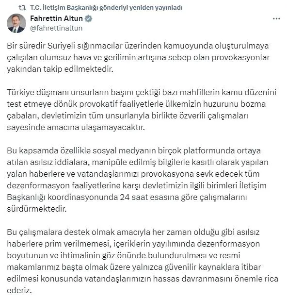 Bakan Yerlikaya’dan Kayseri’deki olaylara ilişkin açıklama: 63 hesap ile ilgili soruşturma başlatıldı | 6 gözaltı var