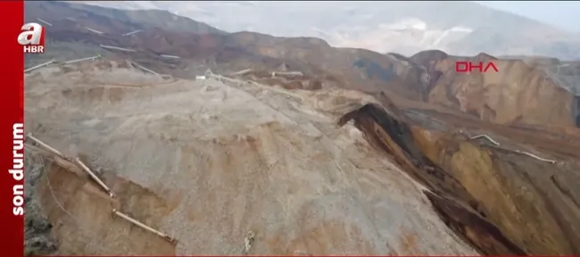 Madendeki işçilere nasıl ulaşılacak? Dağ nasıl nehir gibi aktı?