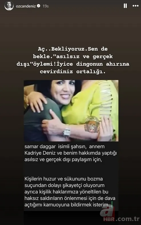 Samar Dadgar'a kötü haber: Özcan Deniz'in kız kardeşi harekete geçti 6