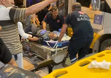 Kalp krizi geçiren yolcuyu minibüs şoförü hastaneye yetiştirdi