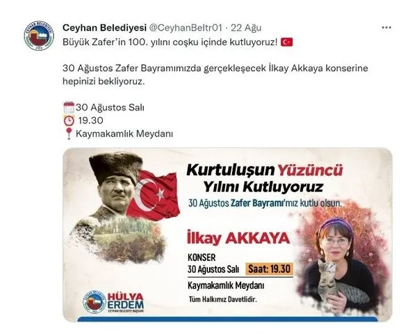 CHP’li belediyenin 30 Ağustos konserinde PKK sahne alacak!
