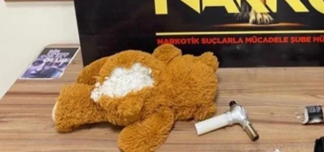 Manisa’da oyuncak ayının içinden çıkanlar şoke etti