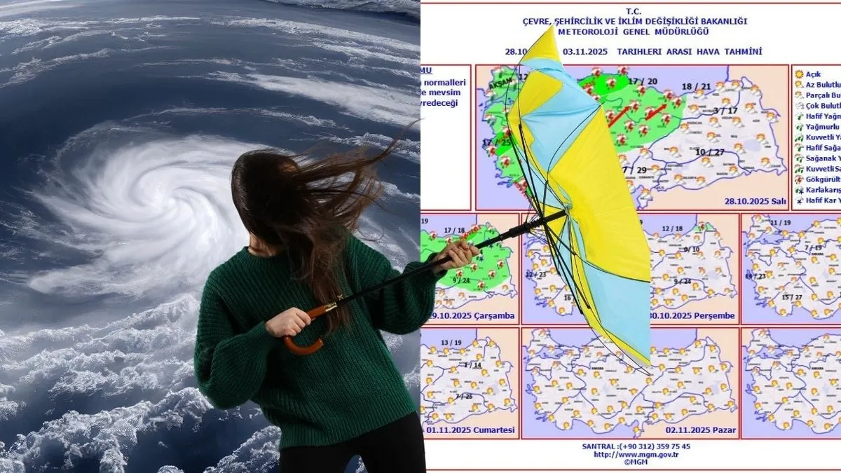 Sel, dolu, fırtına, şimşek... 48 saatte 10 derece soğuyacak! Meteoroloji paylaştı: İstanbul dahil 49 il risk altında! Öğleden sonra...