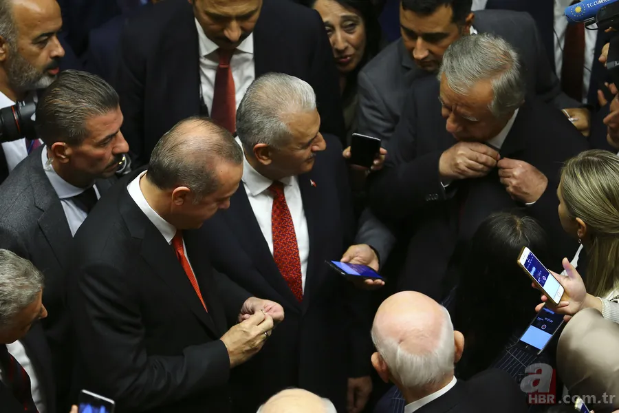 Yeni yasama yılı resepsiyonundan renkli görüntüler 23