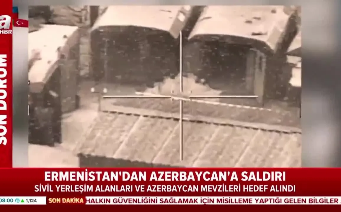 Ermenistan Dan Azerbaycan A Saldiri Ahaber Video Izle