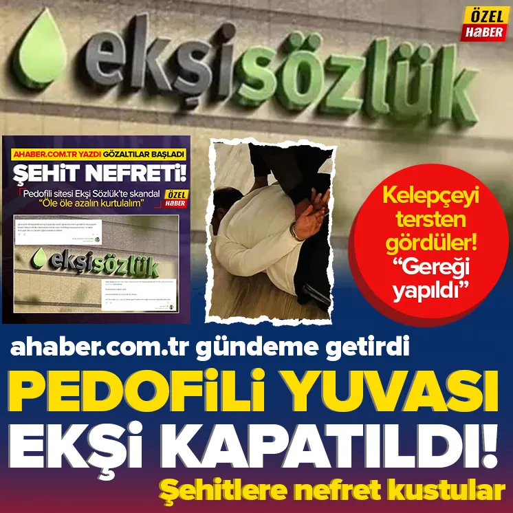 Pedofili sapıkların mekanı Ekşi kapatıldı