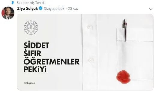 Milli Eğitim Bakanı Ziya Selçuk'tan "Öğretmenler Günü" paylaşımı - 1