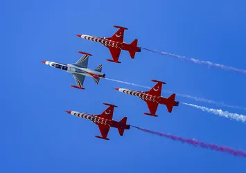 Türk Yıldızları AKINCI TİHA'nın kamerasında