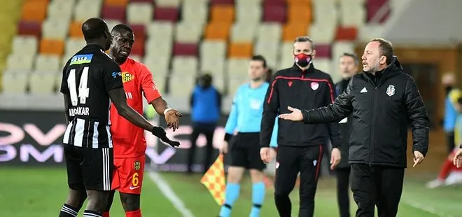 Beşiktaş Teknik Direktörü Sergen Yalçın, Aboubakar’ın hareketine çok kızdı! Maç sonu açıklama