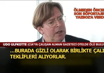 Ölmeden önce son röportajını Yaz-Boz'a vermişti