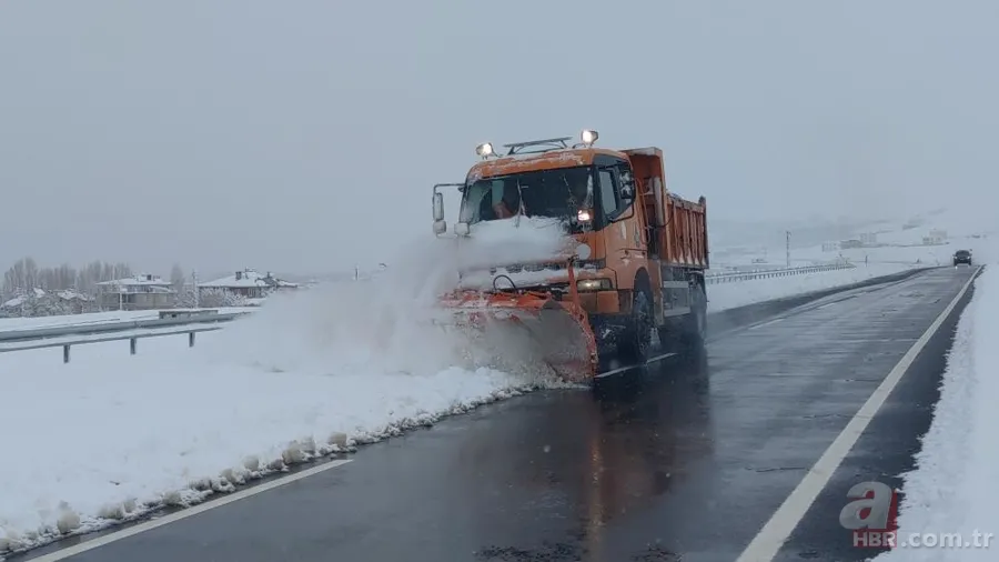 Yurt genelinde kar alarmı! A Haber ekipleri sahada 10