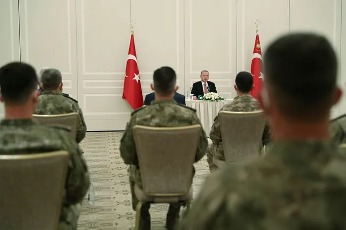Son dakika: Başkan Erdoğan, Azerbaycan Görev Grubu'ndaki askerleri kabul etti - 5