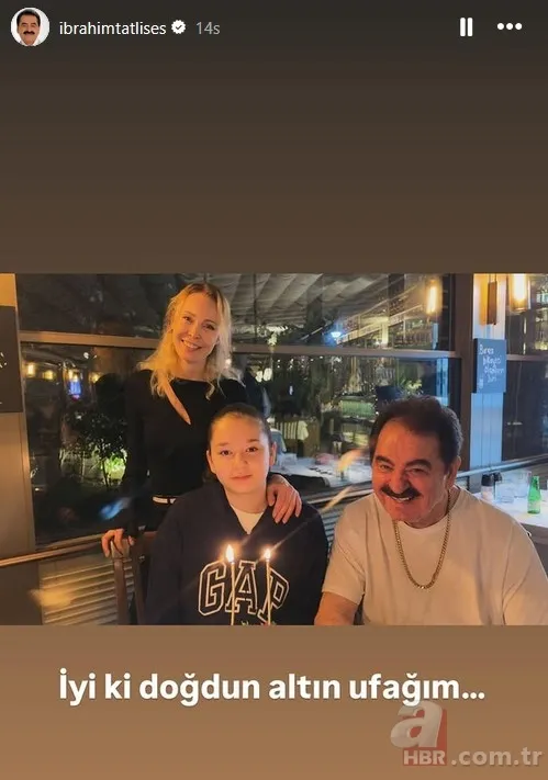 Yaş 12 boy 1.80! İbrahim Tatlıses’in "altın ufağı" Elif Ada kocaman oldu 2