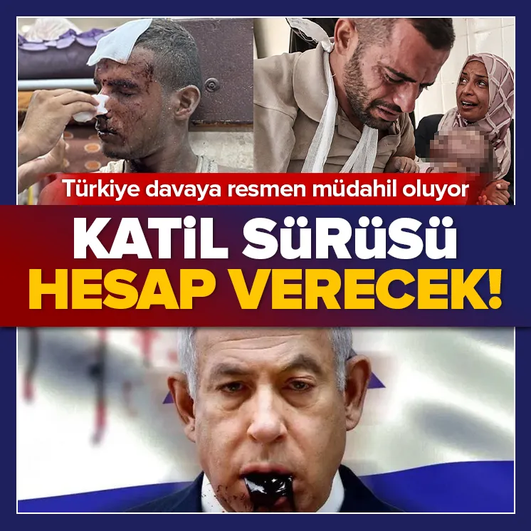 Türkiye İsrail davasına müdahil oluyor