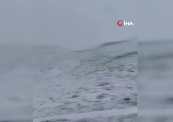 Siirt’te mevsimin ilk karı yağdı