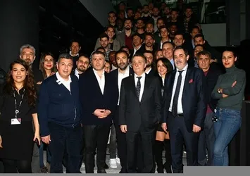 Beşiktaşlı futbolcular Vodafone Arena'da yer alan müzeyi ziyaret etti