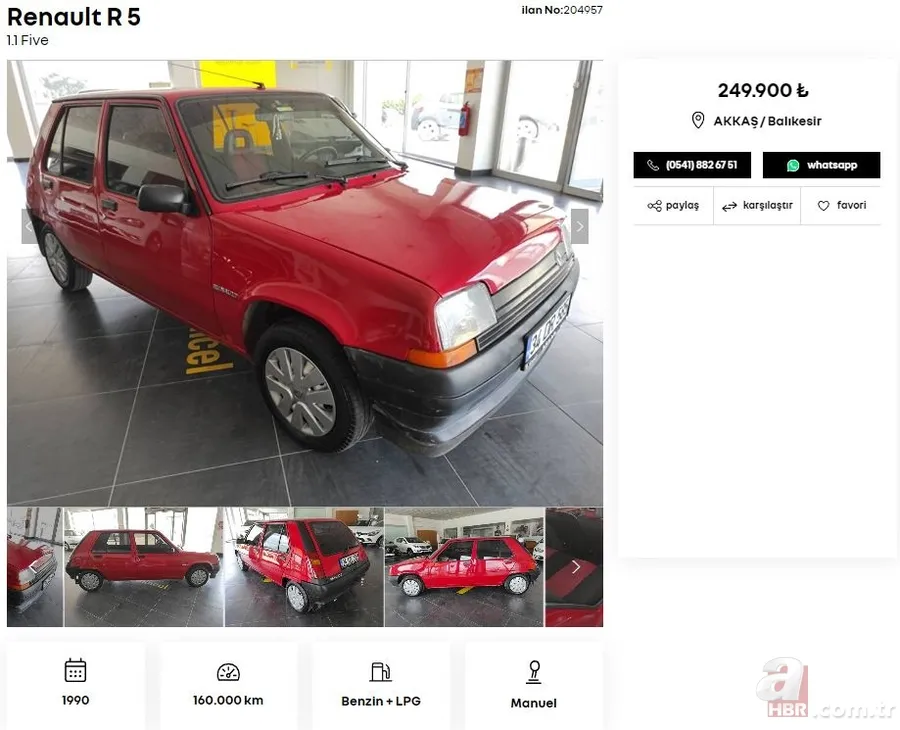 197 bin TL'ye satılık araç var! 2. El araç fiyatlarını yeniledi! İşte Volkswagen, Hyundai, Fiat, Renault, Peugeot, Opel… 6