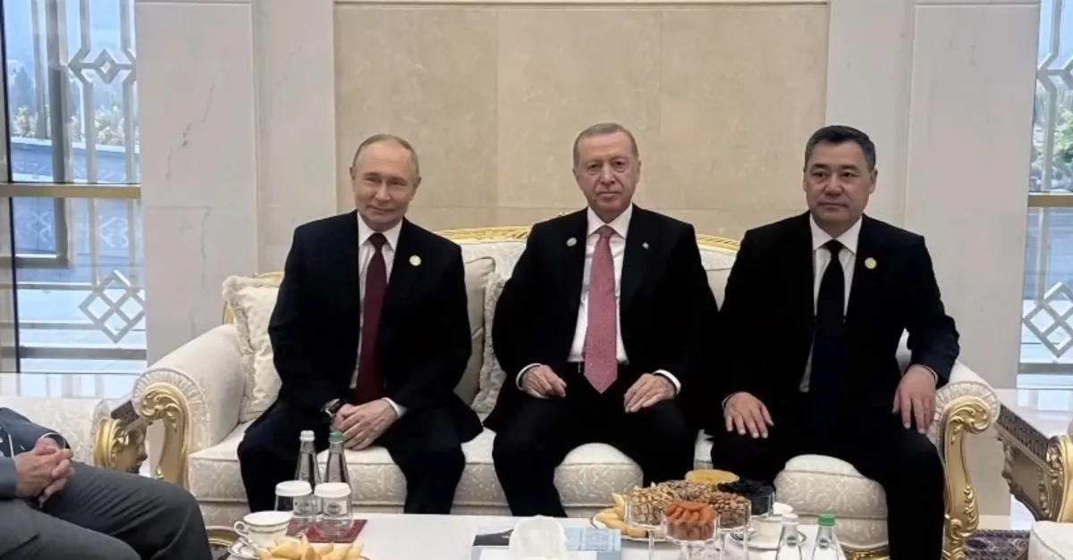 Başkan Erdoğan liderlerle sohbet etti