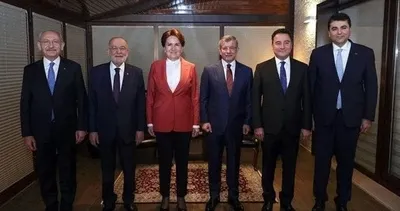 Menfaatte birleşenler taksimatta ayrılır! Altı parti göründüklerine aldanmayın yedinci ortaklarını saklıyorlar