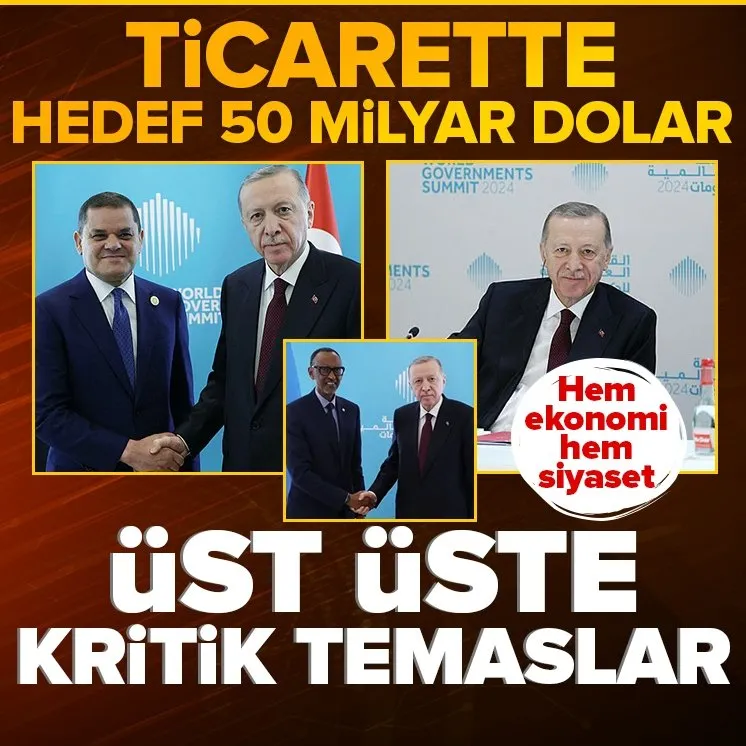 Başkan Erdoğan’ın yoğun diplomasi trafiği