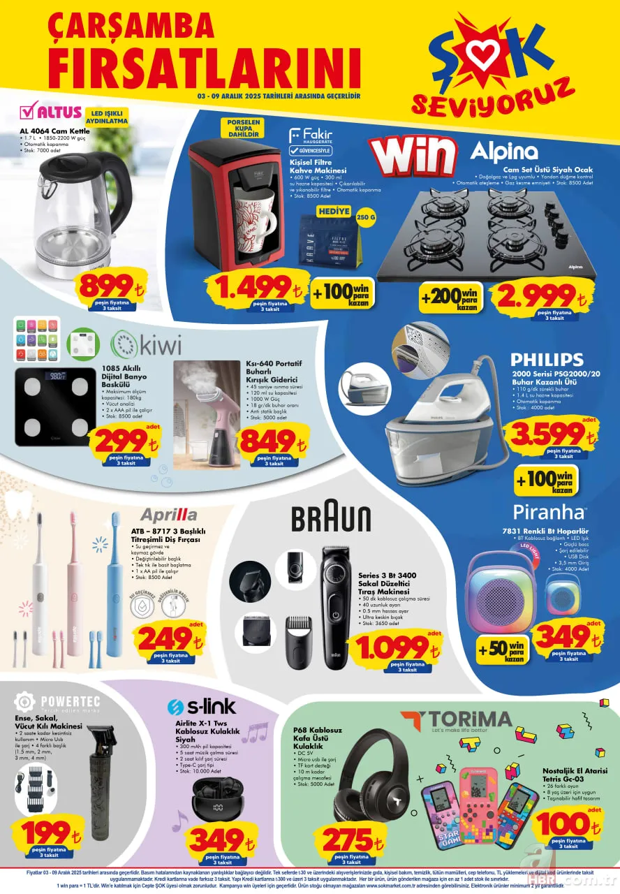 ŞOK haftanın fırsatlarında neler var? 3-9 Aralık indirimli ürünler listesi 5