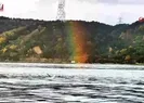 İstanbul Boğazı’nda gökkuşağı şöleni