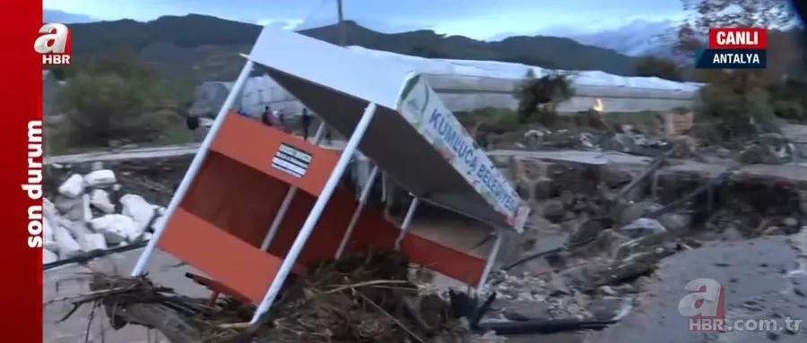 Antalya'da kuvvetli yağış sele neden oldu: Acı haber geldi! Kumluca ve Finike'de eğitime 1 gün ara verildi | Hayati uyarı 14