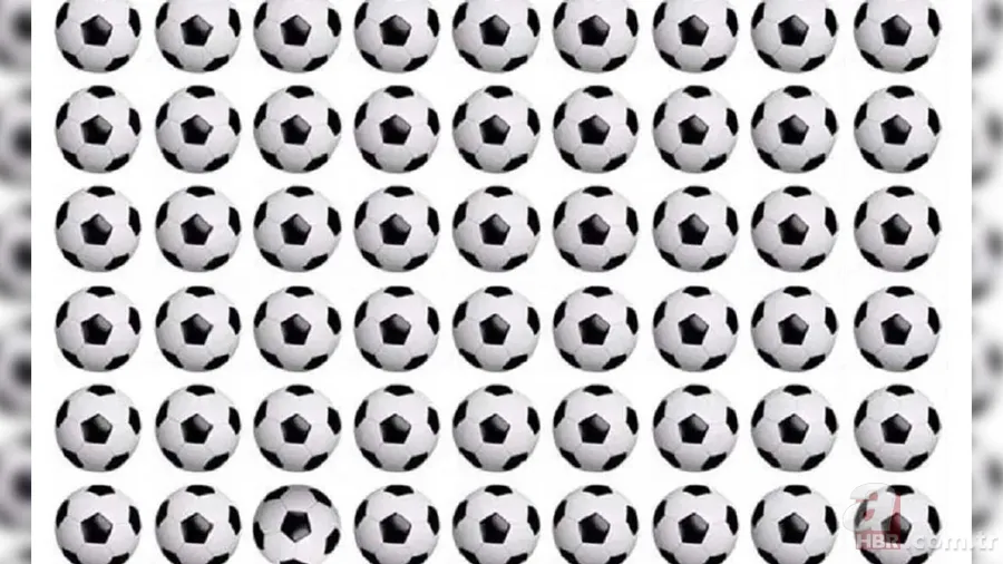 Futbol severleri dumura uğratan test! 100 kişiden sadece 2'si farklı topu görüyor 2