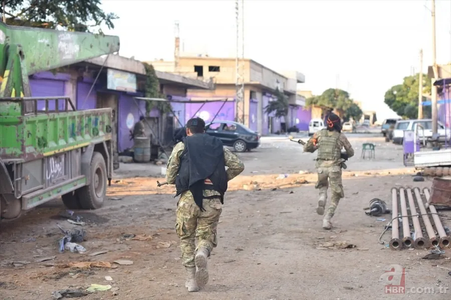 Terör örgütü PYD, Tel Abyad'ı silah deposuna çevirmiş! İşte Barış Pınarı Harekatı'ndan kritik fotoğraflar... 11