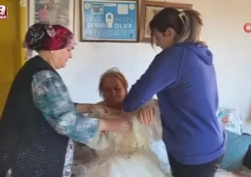 Gelin görünce iç çekiyordu yıllar sonra hayali gerçek oldu