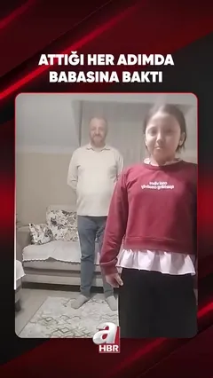 ATTIĞI HER ADIMDA BABASINA BAKTI