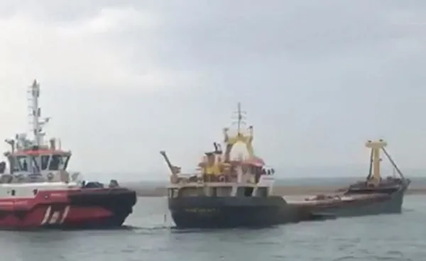 Marmara Denizi’nde kargo gemisi battı! Mürettebatı kurtarma çalışması sürüyor | Geminin deniz altındaki ilk görüntüsü ortaya çıktı